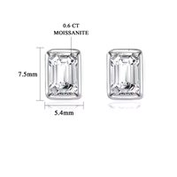 Boucles d'oreilles Gaurosa Femme Fantasy in Argent Moissanite MSE22052401 - MSE22052401